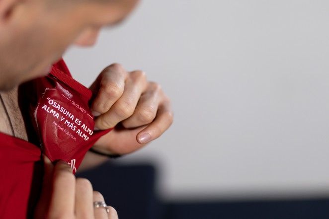 Camiseta de Osasuna para la final de Copa