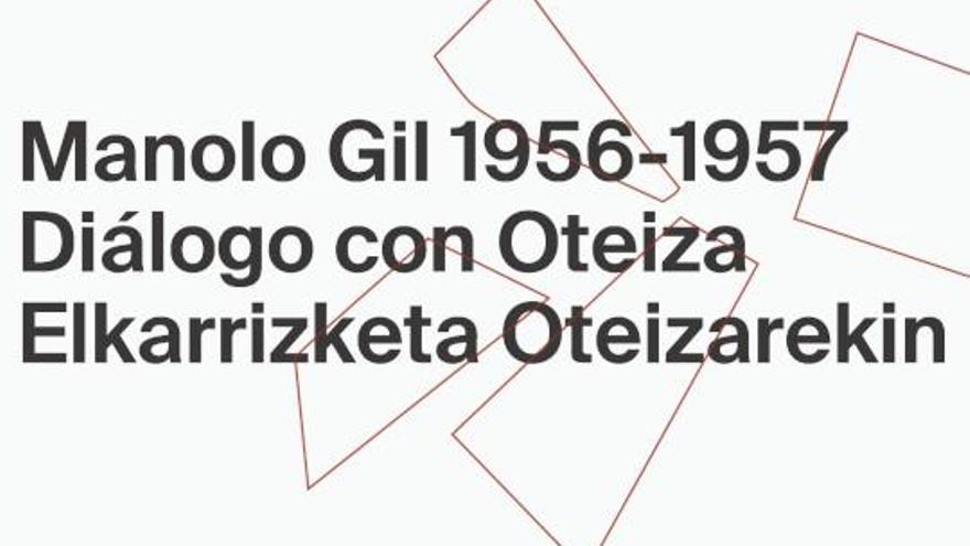 MUSEO OTEIZA Exposición Manolo Gil 1956-57