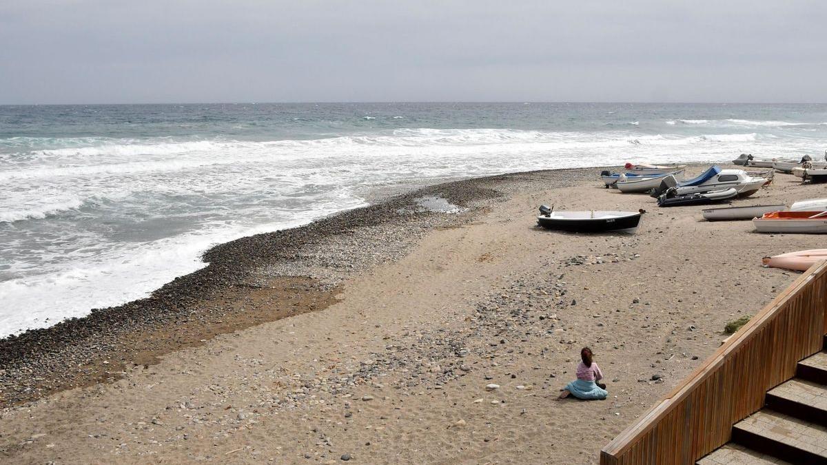 Playa de Las Negras, en Níjar (Almería)