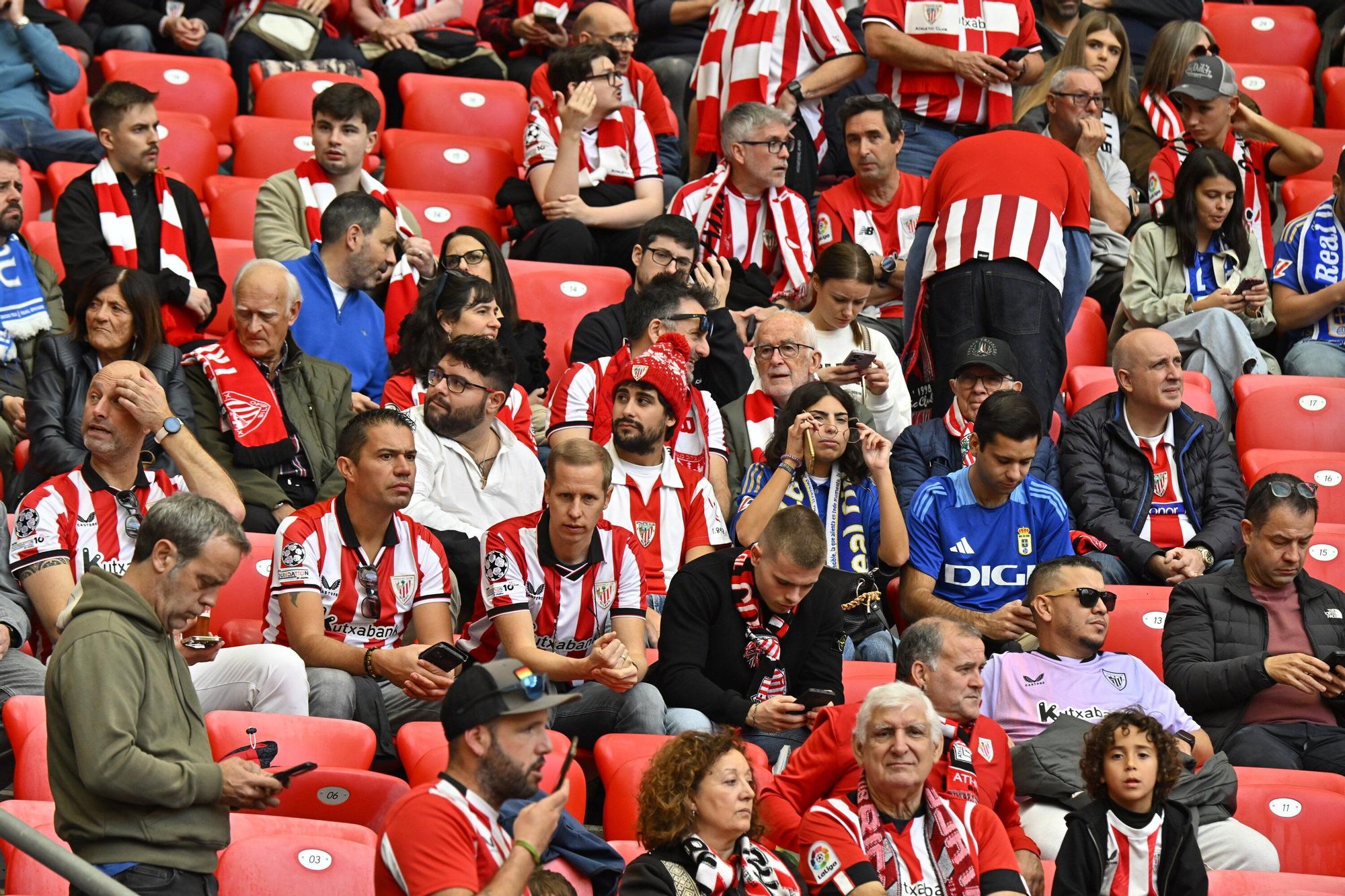 En imágenes: ¿Has estado en San Mamés viendo el Athletic-Real Oviedo? Búscate en nuestra galería