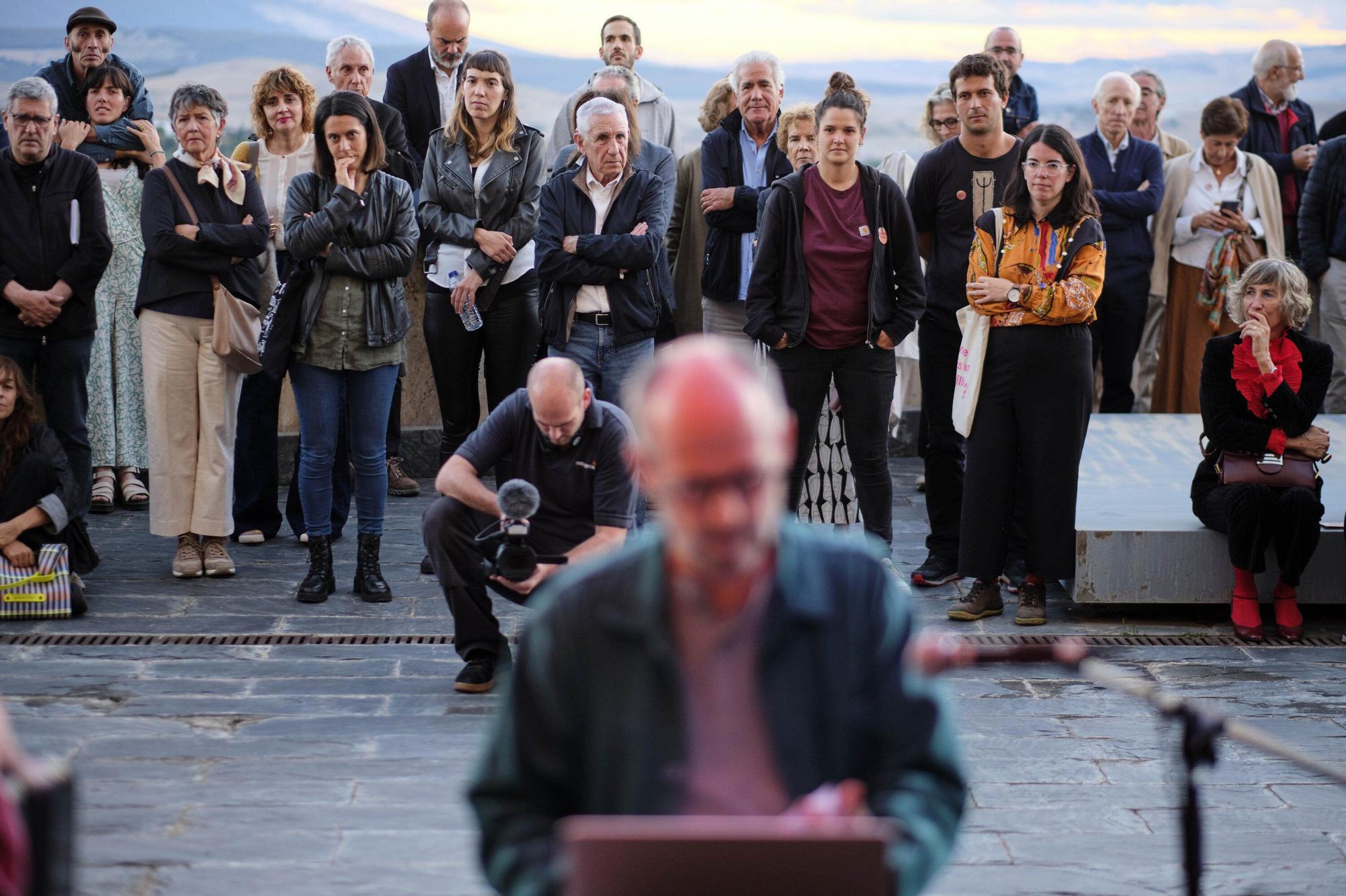 Fotos del acto social de DANOK OTEIZA en el museo de Alzuza