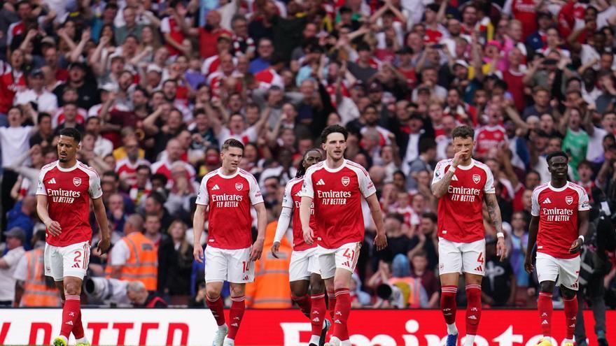 El Arsenal, campeón de la Premier League 22 años después