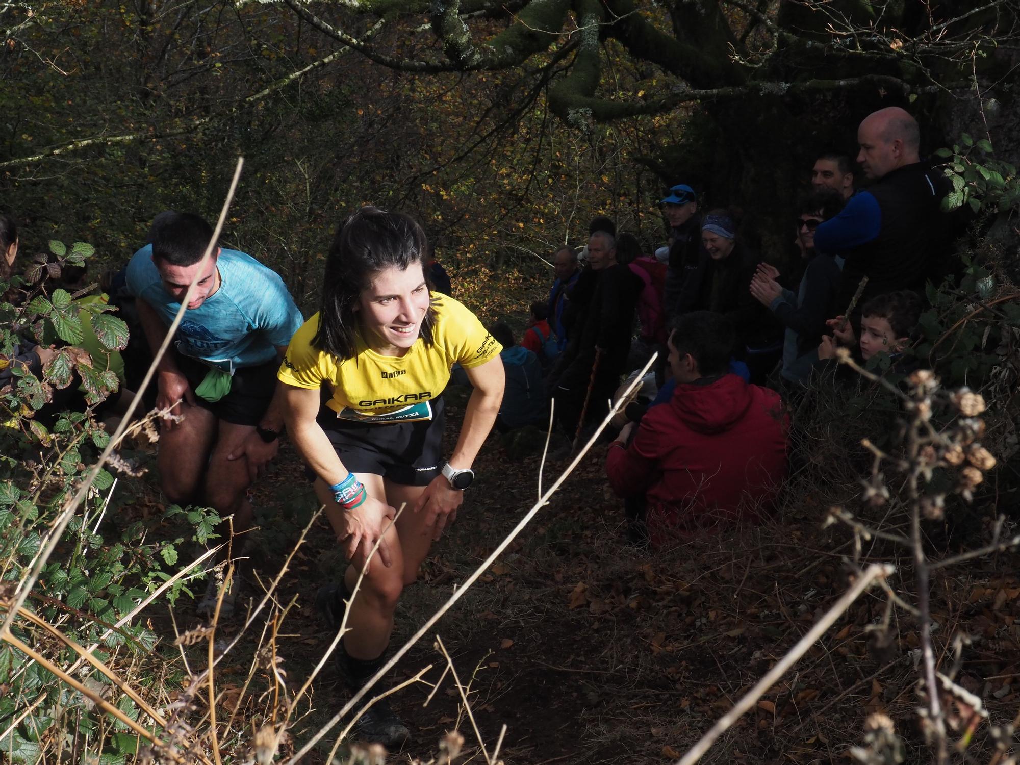 La llegada de los corredores a Karakate, en imágenes