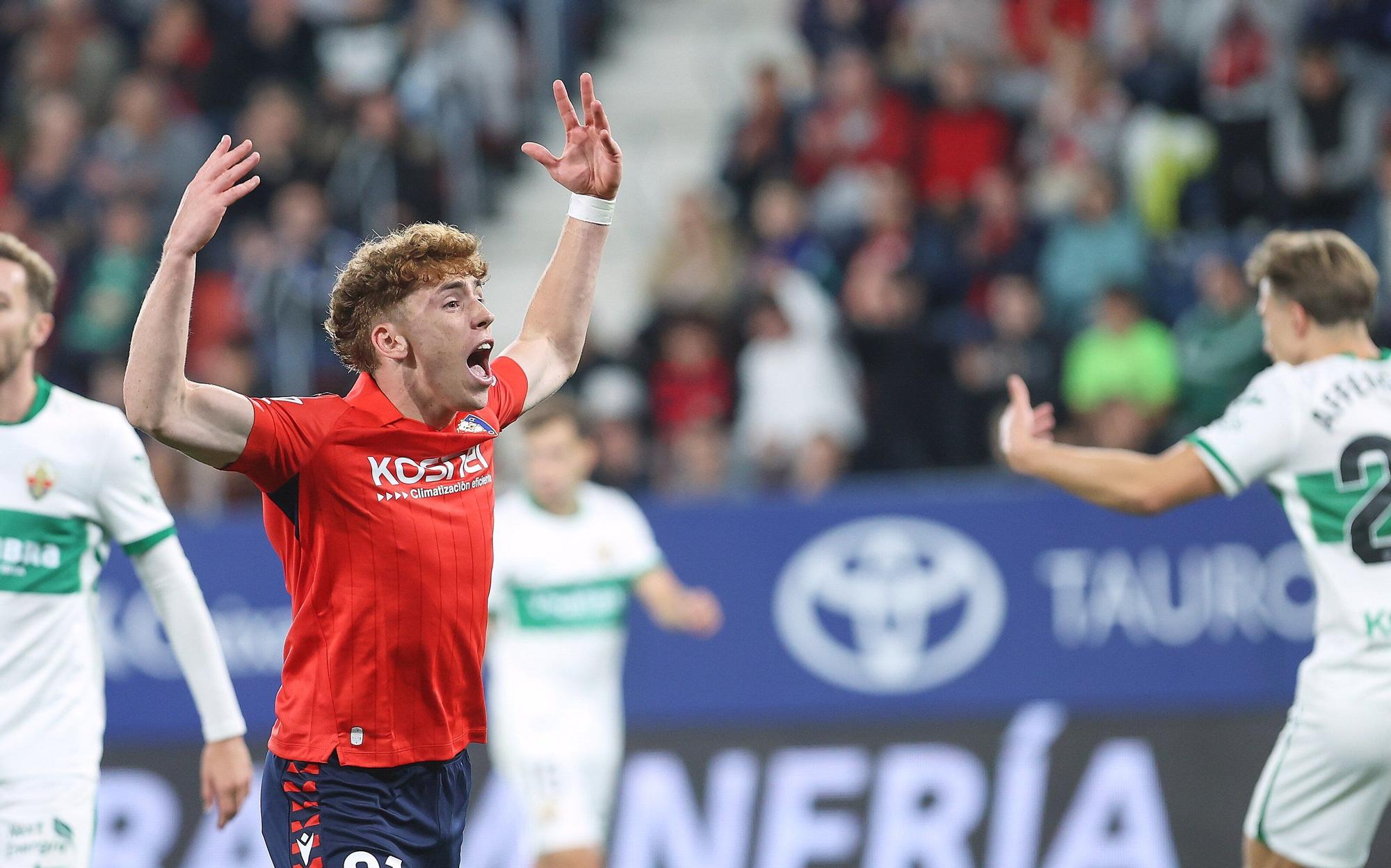 Las mejores imágenes del Osasuna-Elche