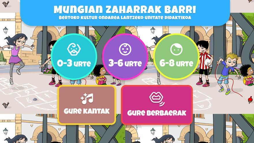 ¡Mungiak Zaharrak Barri' webgunea berritu du Udalak