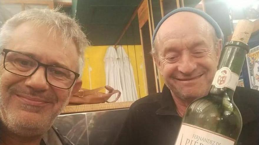 Toni Romero e Iñaki Apezetxea en su último encuentro en Paiporta.
