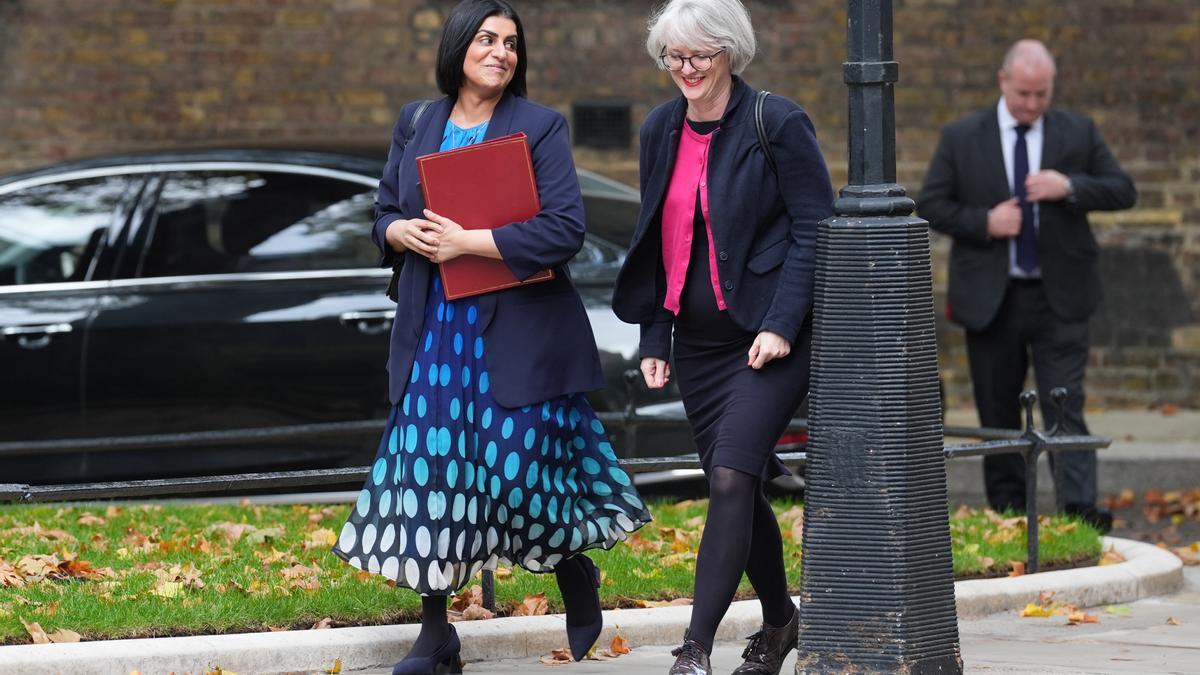 La ministra del Interior de Reino Unido, Shabana Mahmood, en una imagen de archivo.