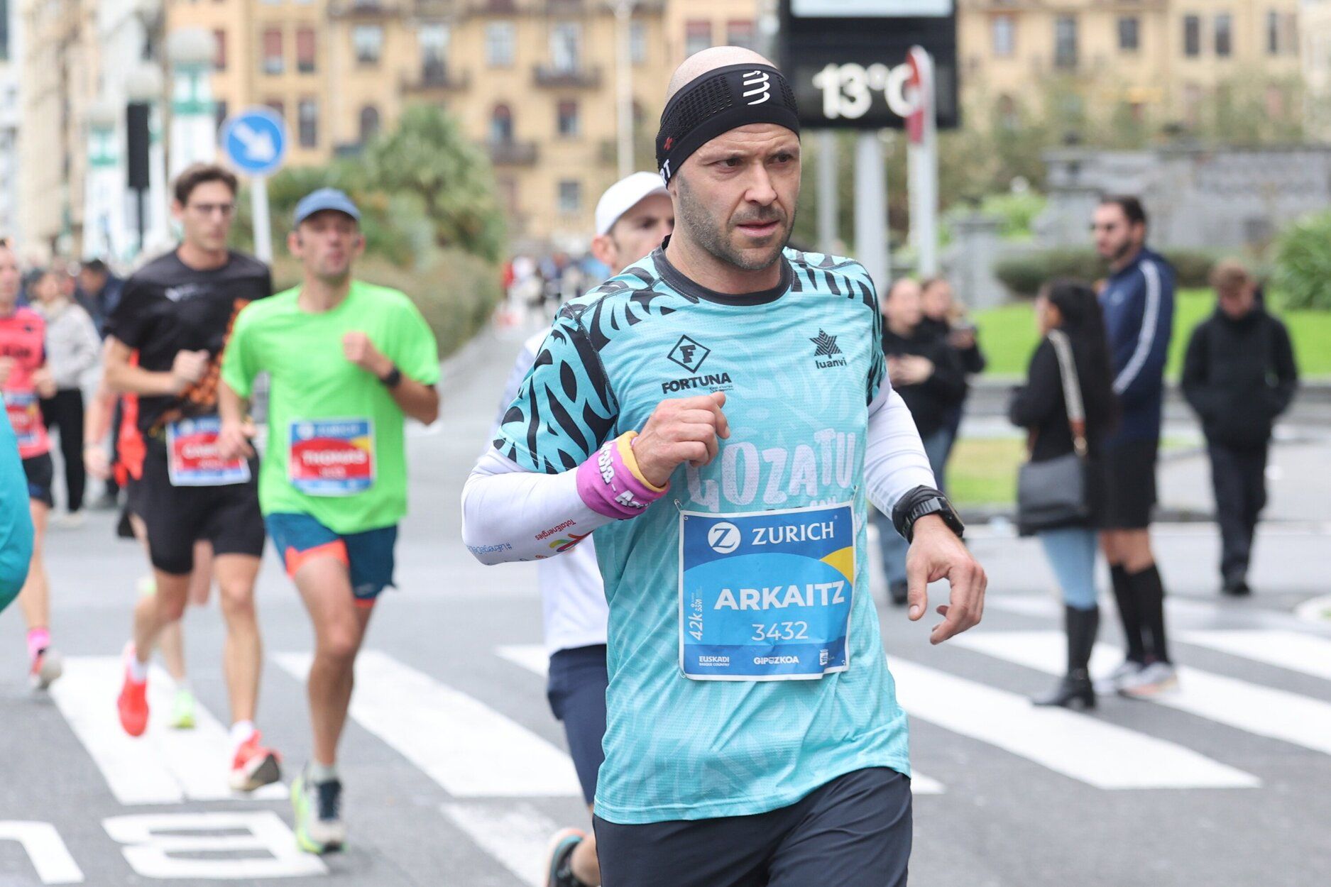 La 46 edición de la Maratón de San Sebastián, en imágenes