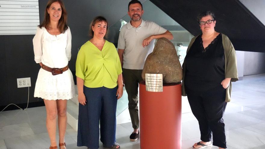 La piedra ‘Okerra’, protagonista de la renovada Euskal Jaia de Lasarte-Oria