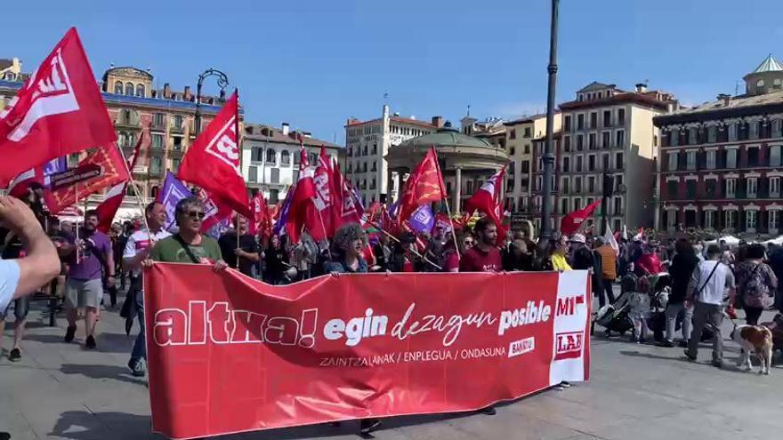 LAB el 1 de mayo en Navarra
