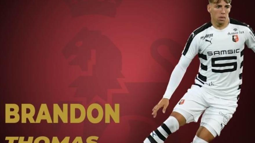 Brandon Thomas, nuevo jugador de Osasuna.