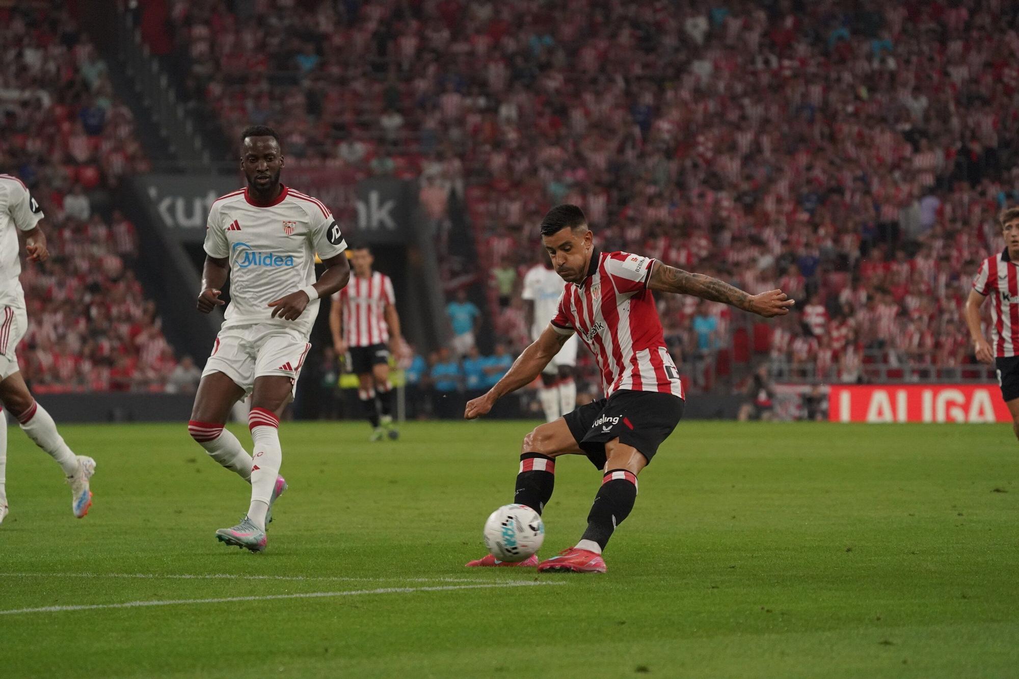 El Athletic-Sevilla, en imágenes