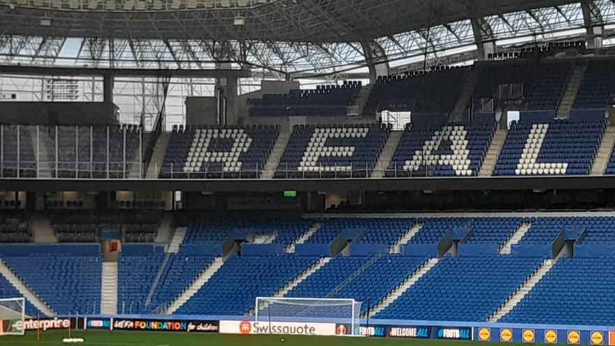 Ampliada la &#039;jaula&#039; de la grada visitante para el partido ante el Anderlecht