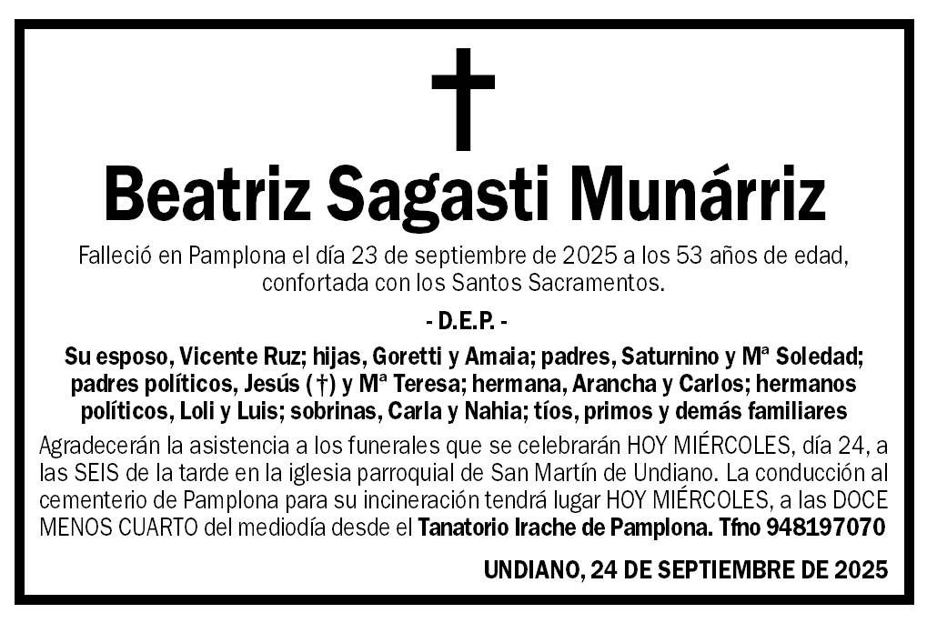 Beatriz Sagasti Munárriz