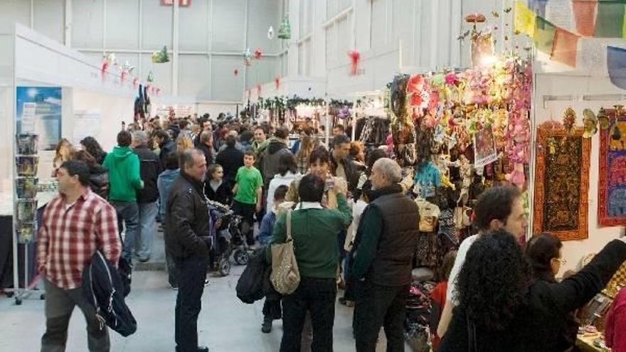 Más de 18.000 personas visitan durante el puente de la Constitución la Feria de Navidad de Ficoba, en Irun