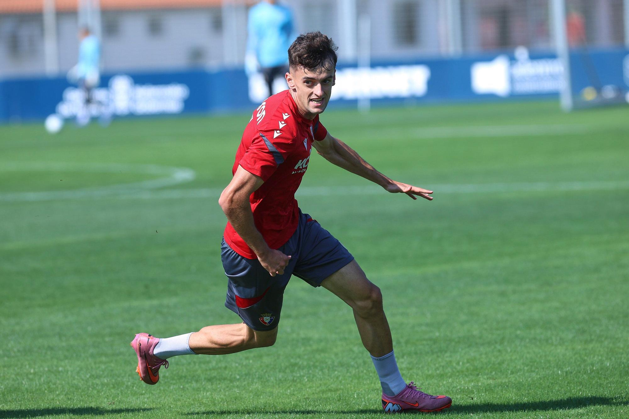 Entrenamiento de Osasuna (05/08/2025)