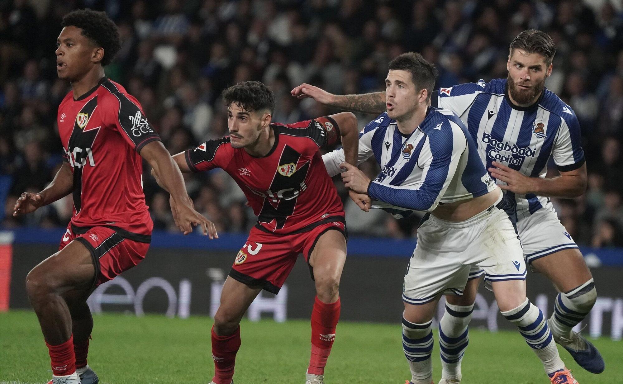 Las mejores imágenes del Real Sociedad - Rayo Vallecano