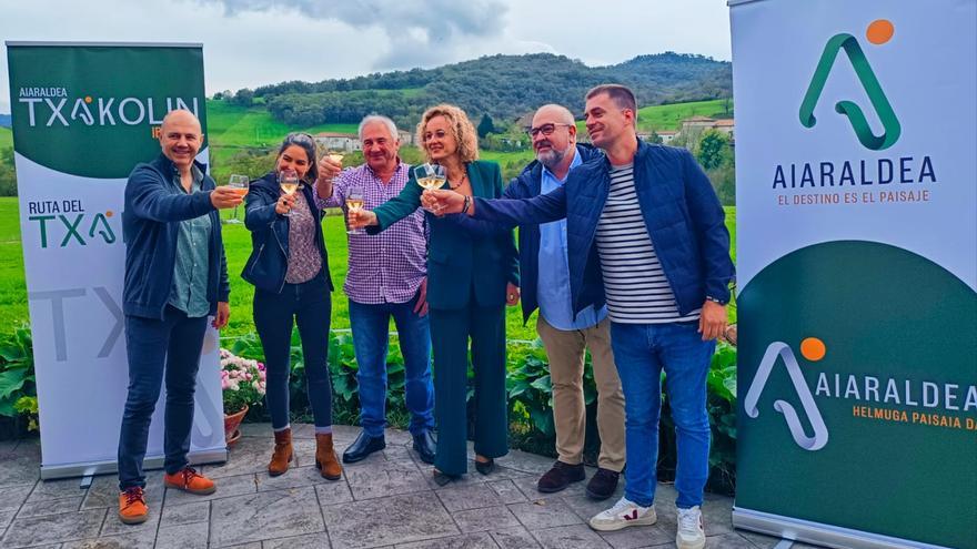 Regresa a Aiaraldea el mes del enoturismo a través del programa Txakoli Bizi