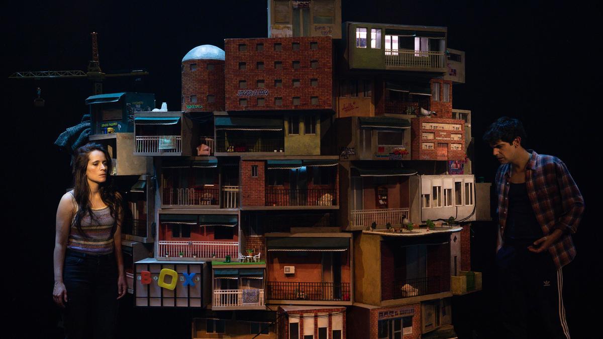 Representación de &#039;Los brutos&#039;, una producción del Centro Dramático Nacional