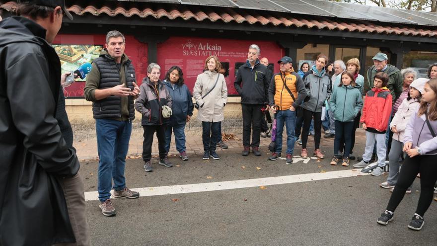 Visita guiada en el yacimiento de Arkaia