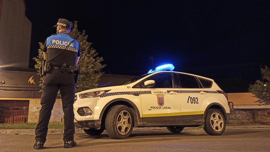 Accidentes, peleas, robos y detenciones en un fin de semana de &quot;intenso&quot; trabajo policial en Tudela