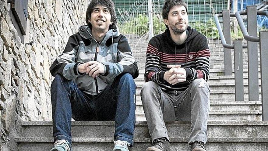Sergi López (izquierda) y Sergio Gil, comparten amistad y aventura.