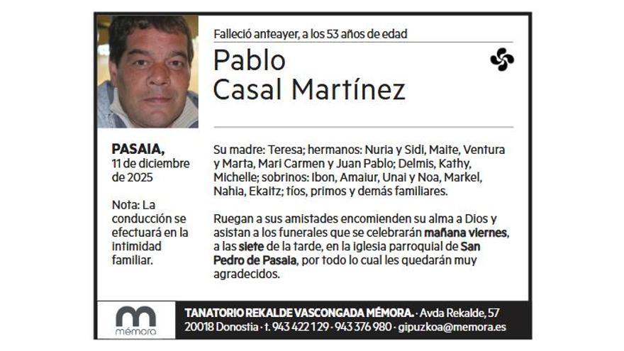 PABLO CASAL MARTINEZ