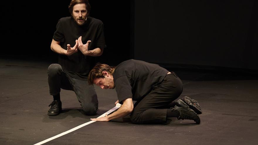 Imágenes de la representación de &#039;De Nao Albet y Marcel Borràs&#039; en el Festival de Teatro de Olite