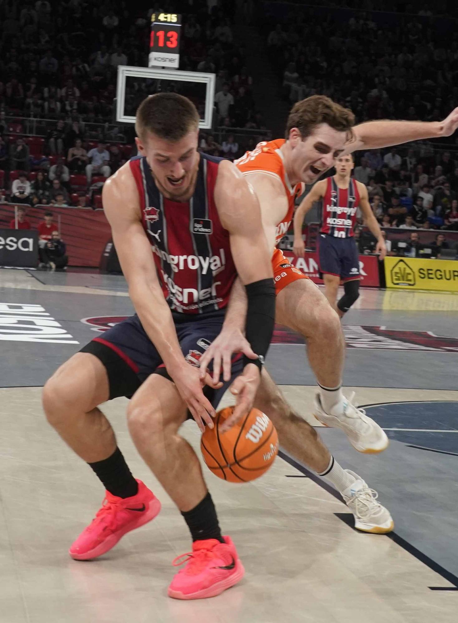 En imágenes: Derrota del Baskonia ante el Valencia Basket