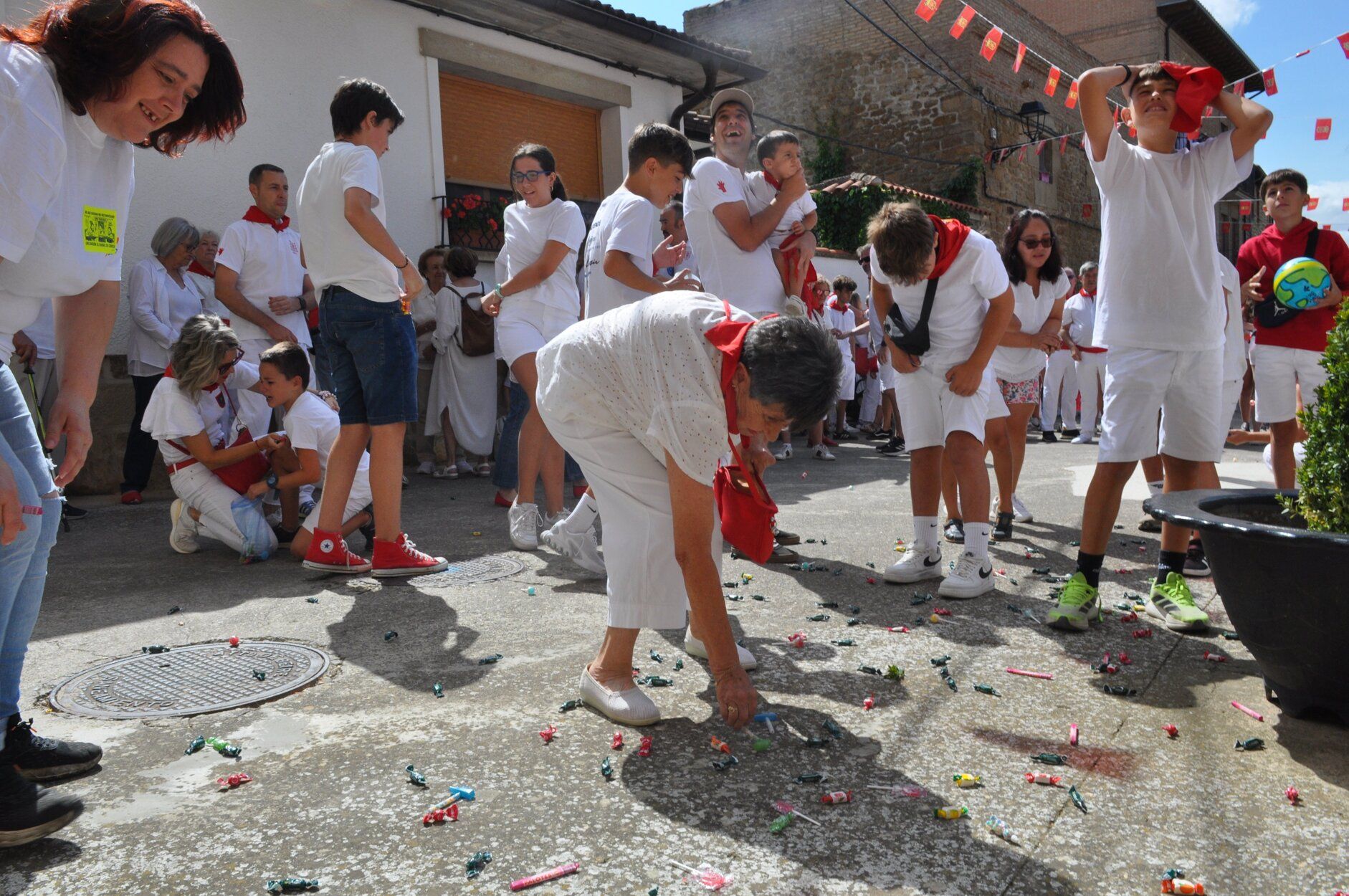 Fotos del chupinazo de fiestas de Beire