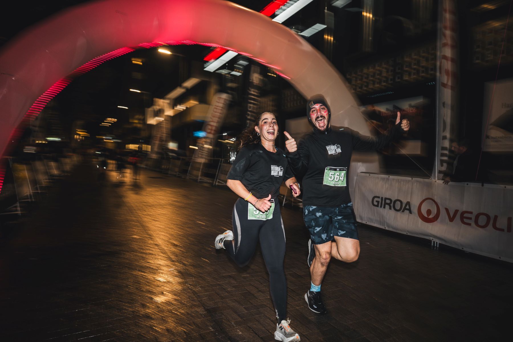 Las mejores imáganes de la Giroa Veolia Vitoria Night Run