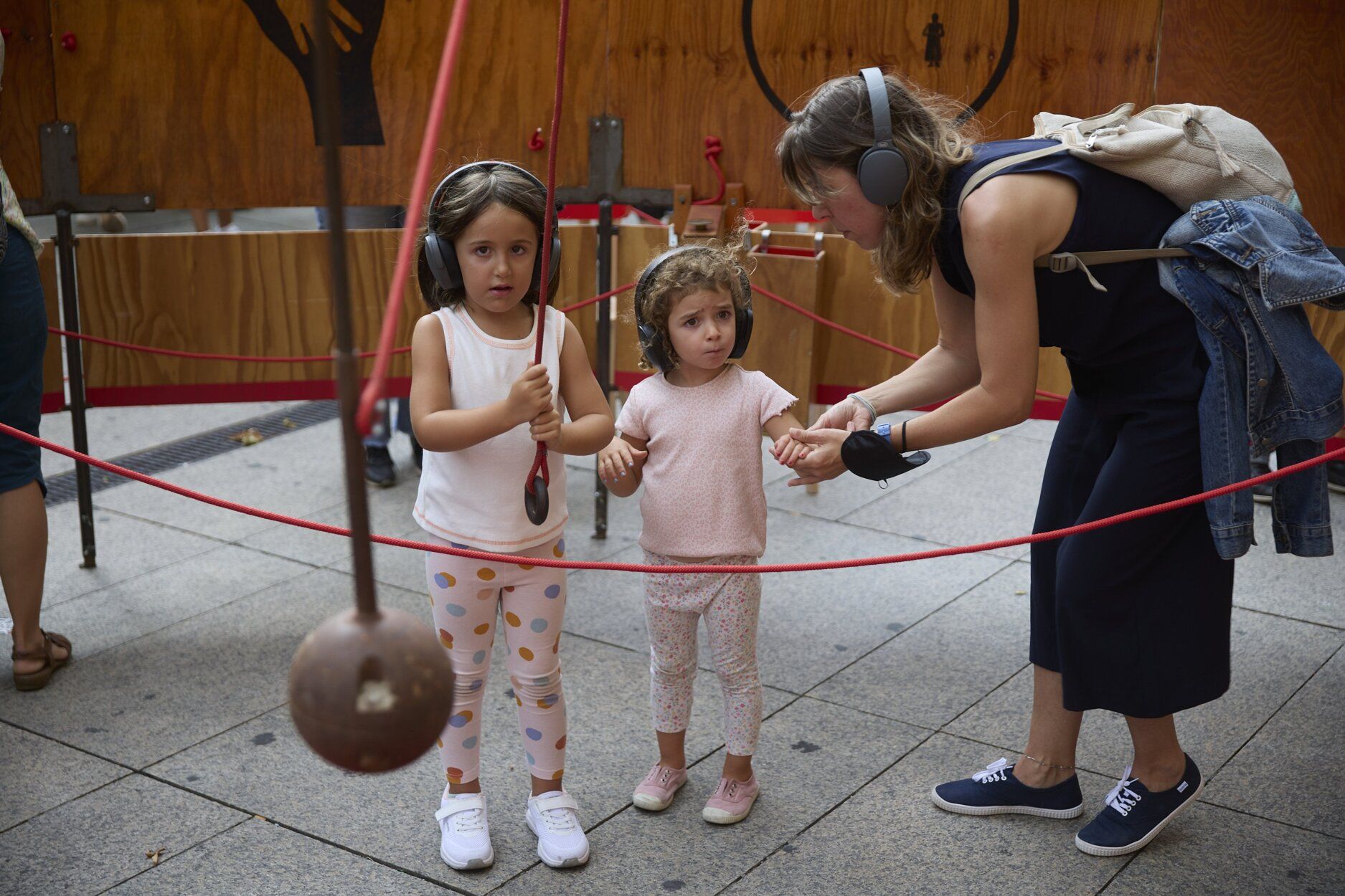 Fotos de la experiencia sensorial "El circo de los sentidos"