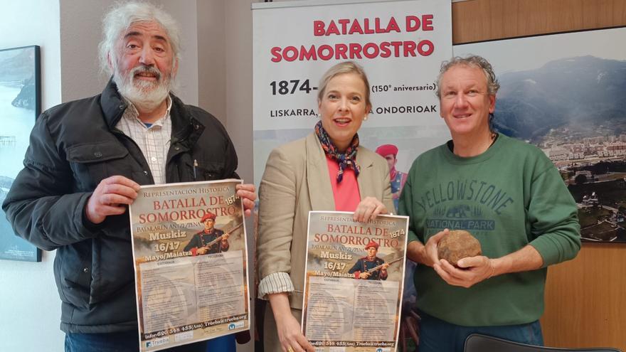 Muskiz recreará este domingo la Batalla de Somorrostro