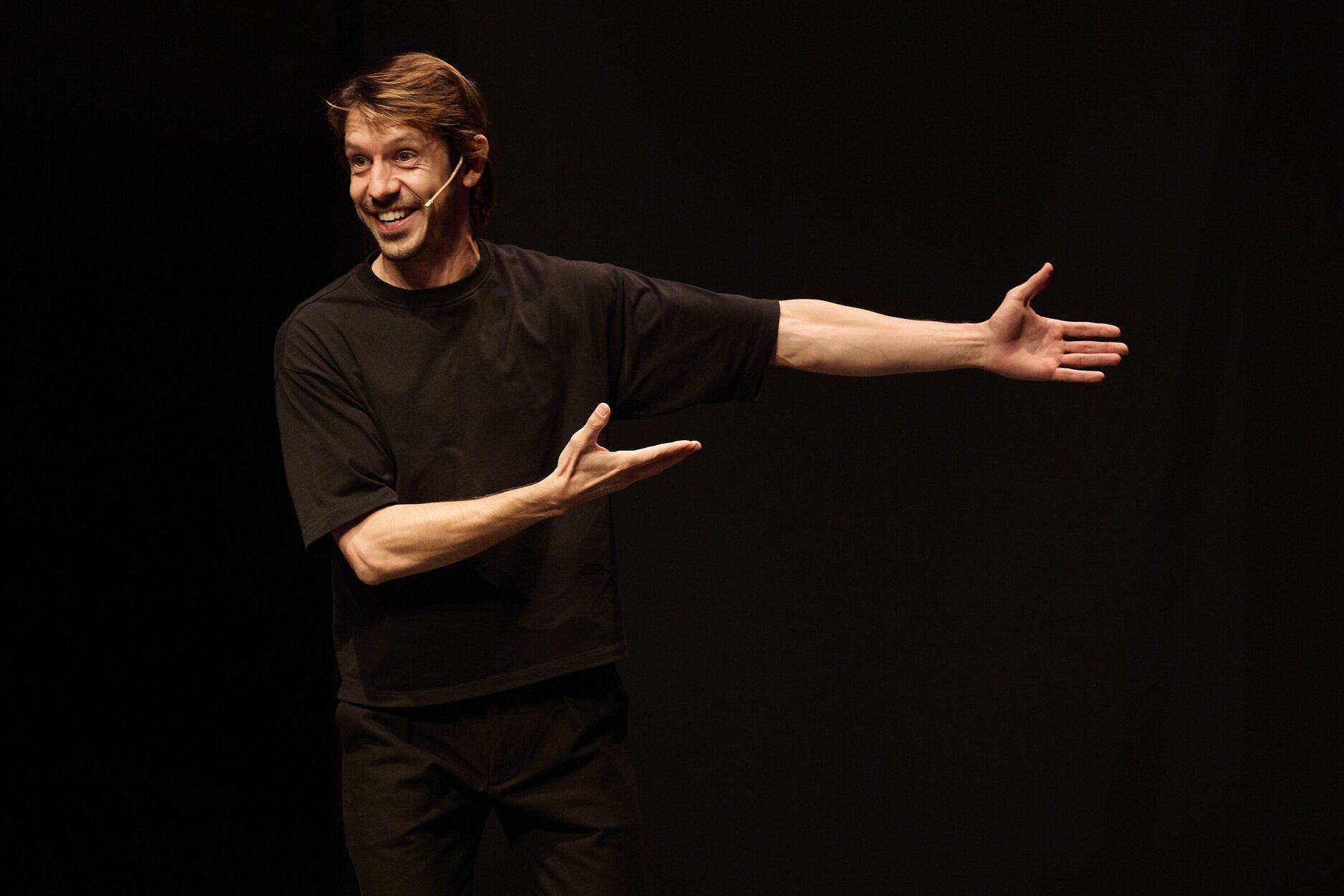 Imágenes de la representación de 'De Nao Albert y Marcel Borràs' en el Festival de Teatro de Olite