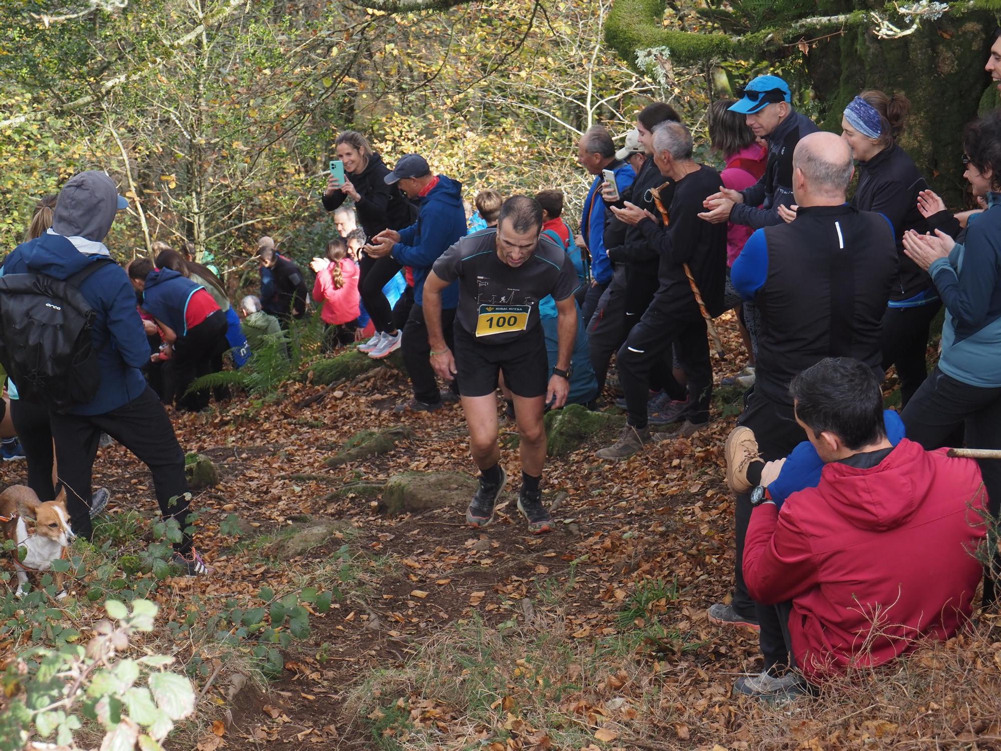 La llegada de los corredores a Karakate, en imágenes