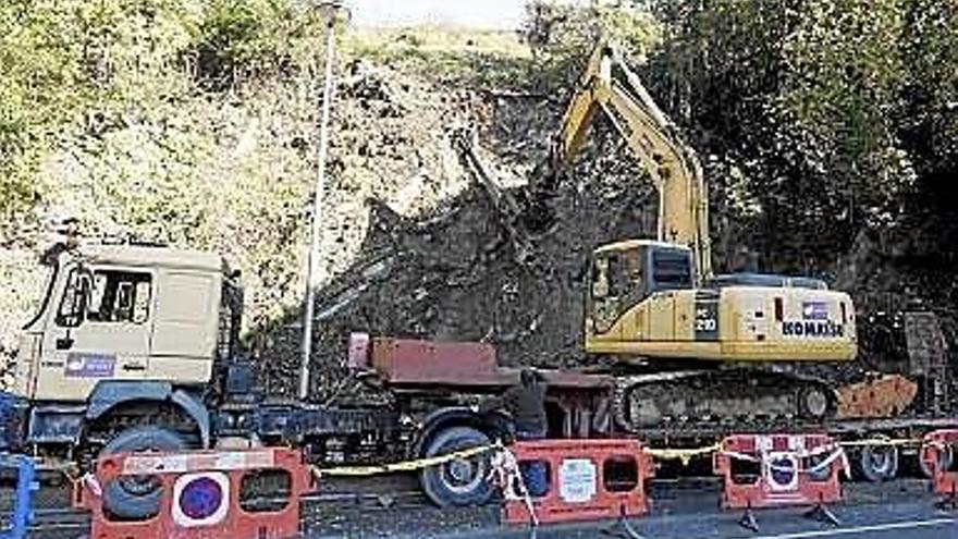 La excavación para el Topo dejará la avenida de Zarautz con un carril