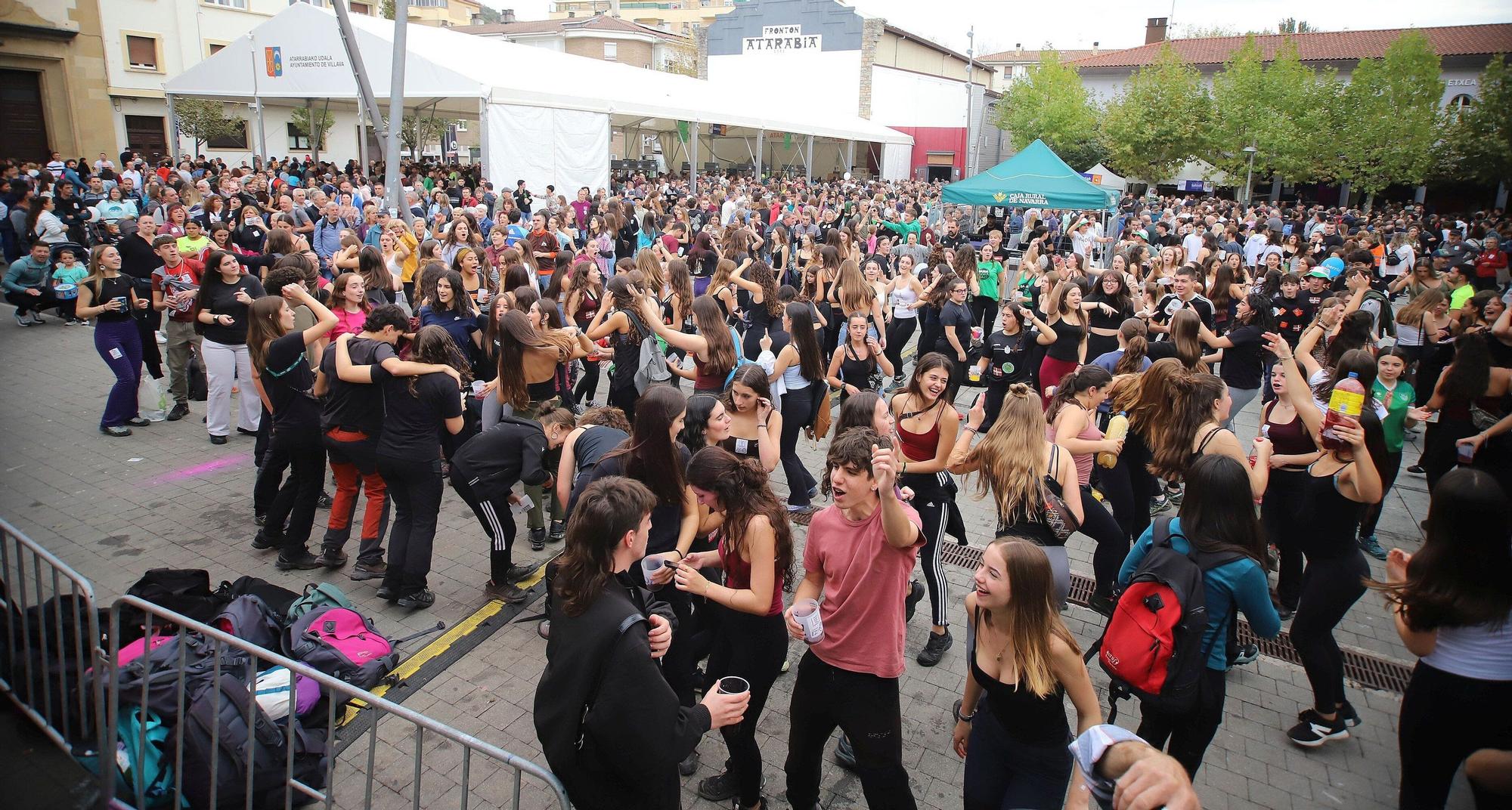 Fotos: Nafarroa Oinez 2025 en la ikastola Paz de Ziganda de Villava - Atarrabia