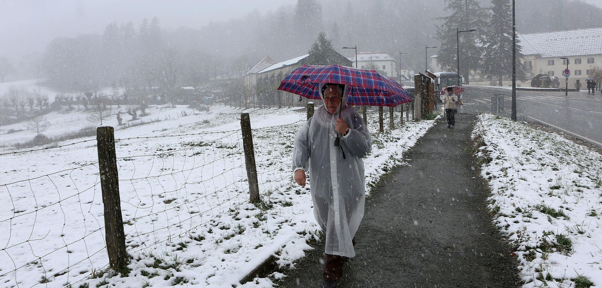 Fotos de la nieve en Navarra (20 de noviembre de 2025)