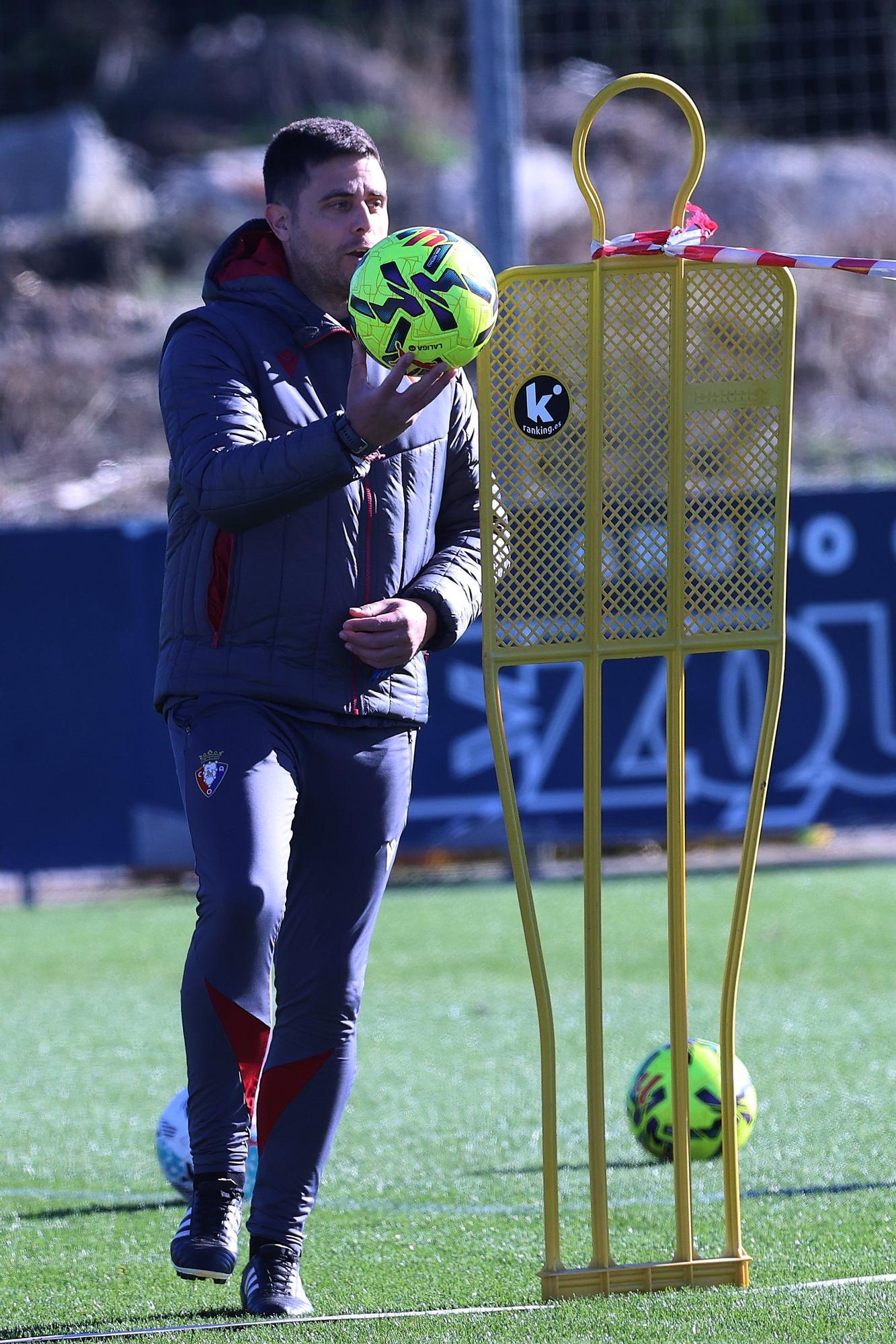 Fotos del entrenamiento de Osasuna de este jueves 27 de noviembre
