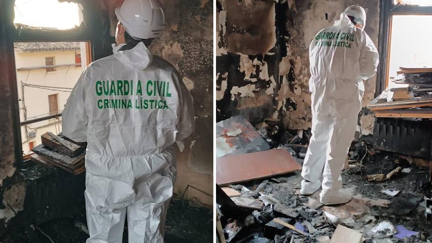 Sigue ingresada en Zaragoza la vecina herida grave en el incendio de una vivienda en Lodosa