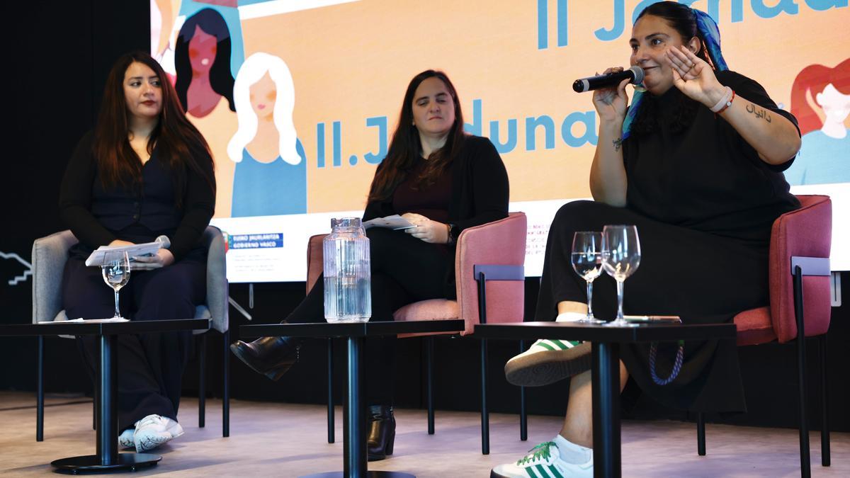 Una de las charlas donde se han compartido reflexiones sobre feminismo, cultura y derechos.