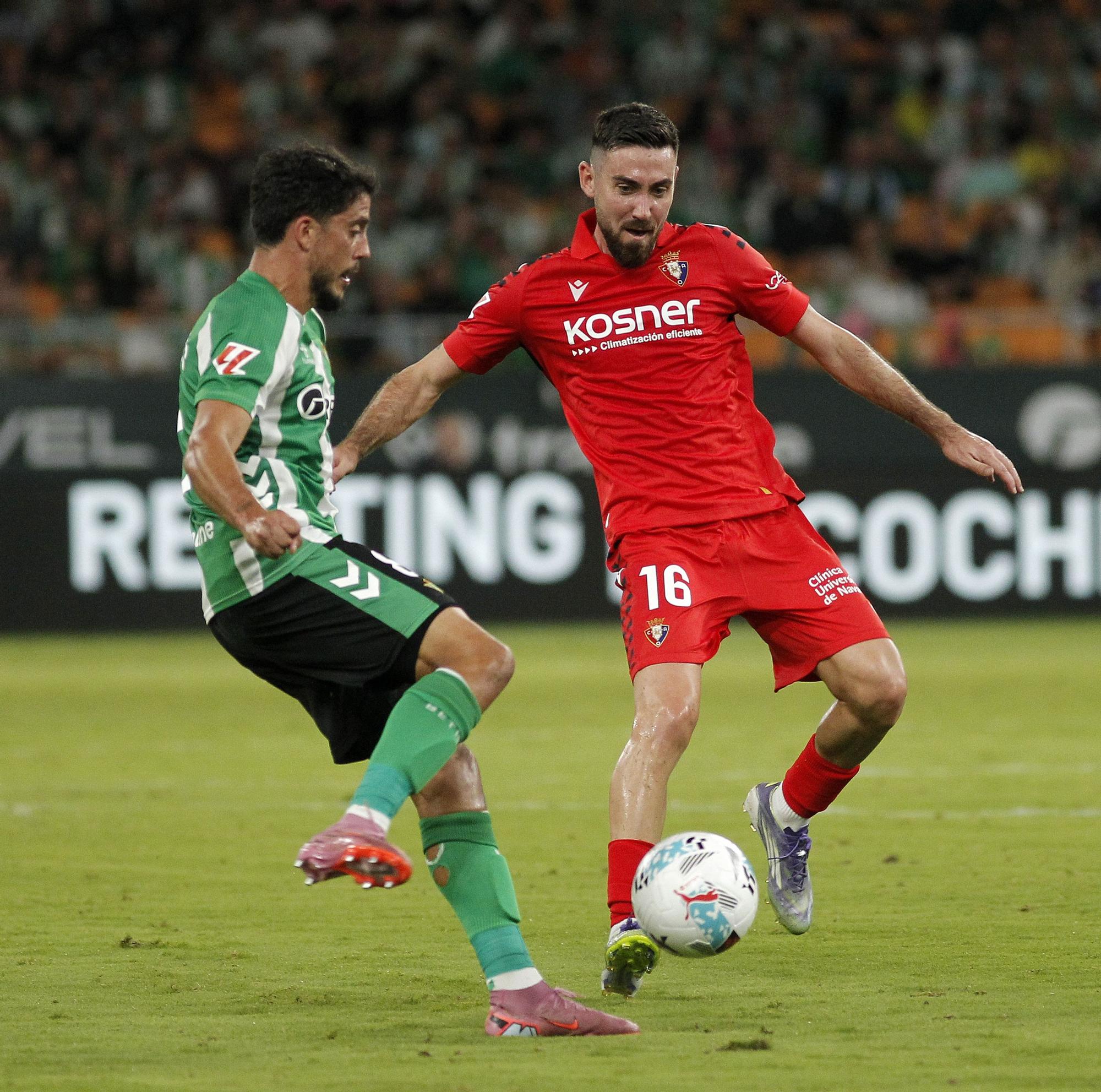 Fotos del partido entre Betis y Osasuna