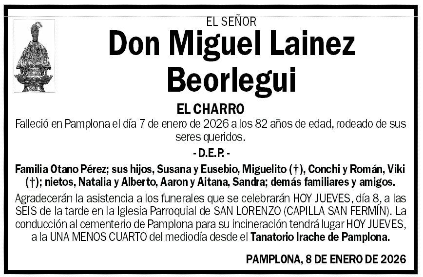 Miguel Lainez Beorlegui