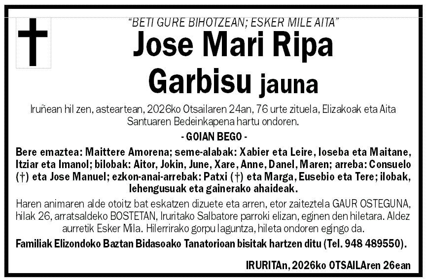Jose Mari Ripa Garbisu