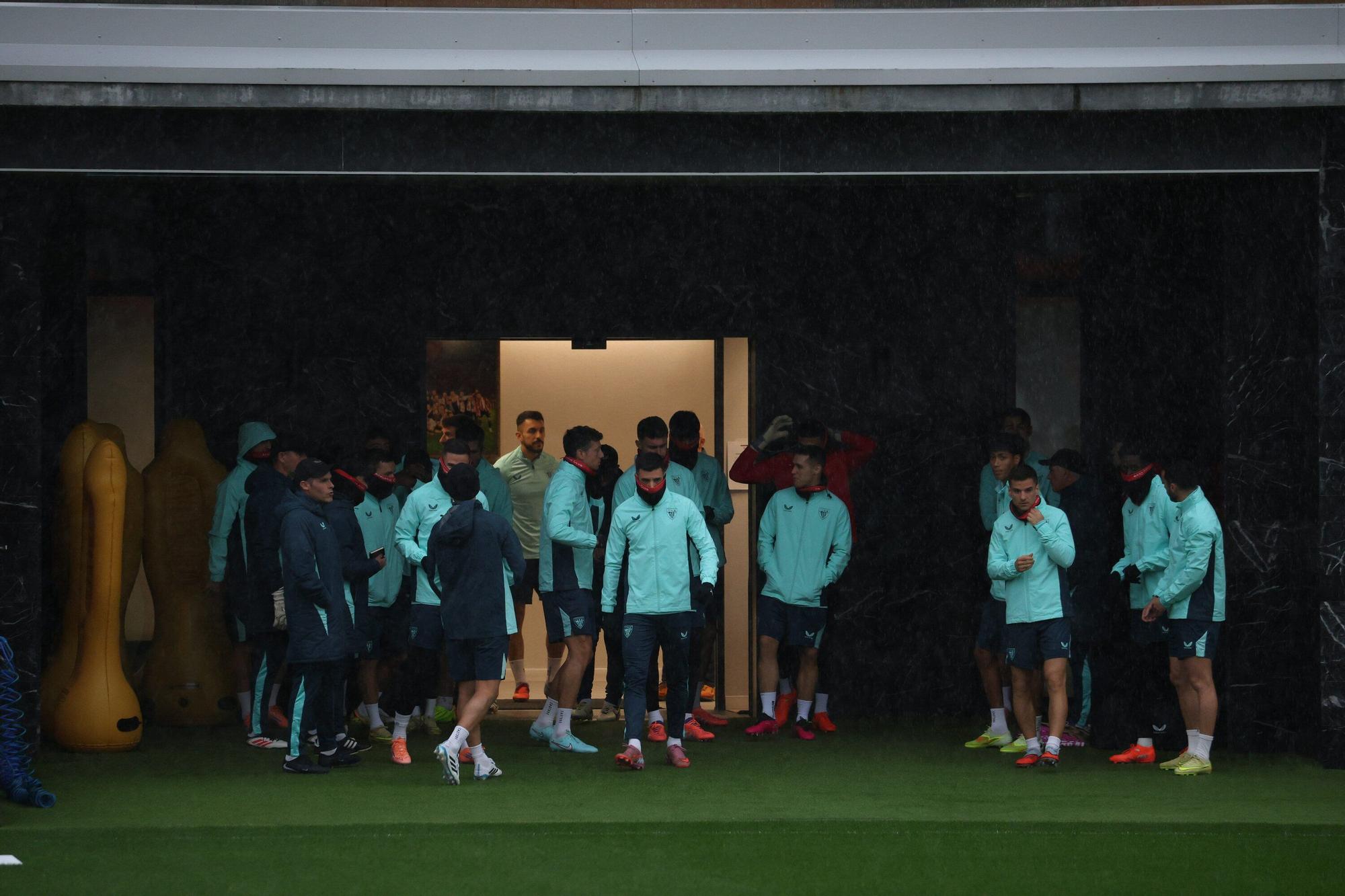 Entrenamiento del Athletic en Lezama