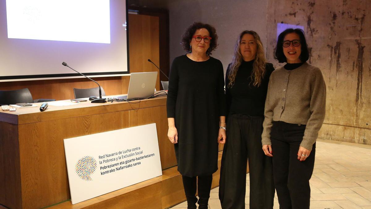 Presentación de la campaña de la Red Navarra de Lucha contra la Pobreza y la Exclusión Social.