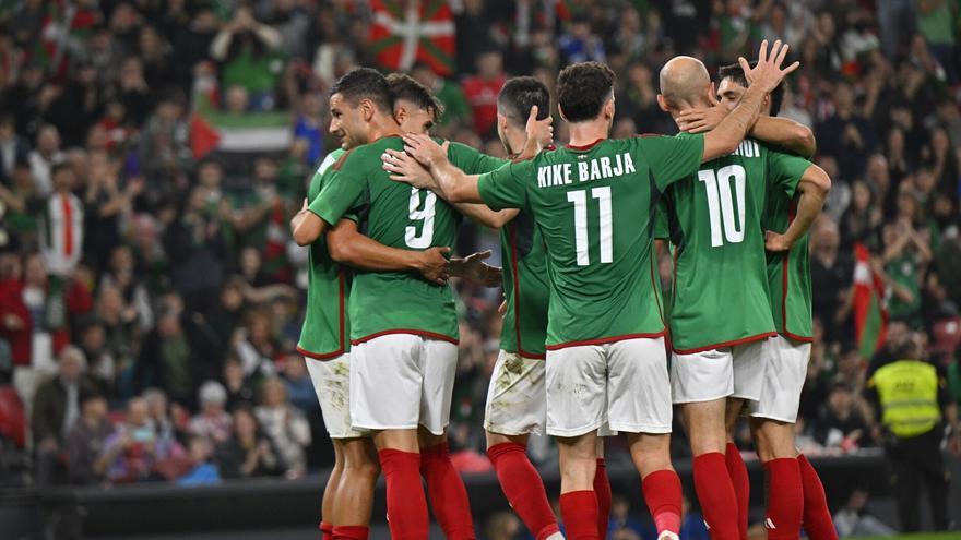 Directo, Euskal Selekzioa - Palestina | Guruzeta marca el segundo de penalti antes del descanso