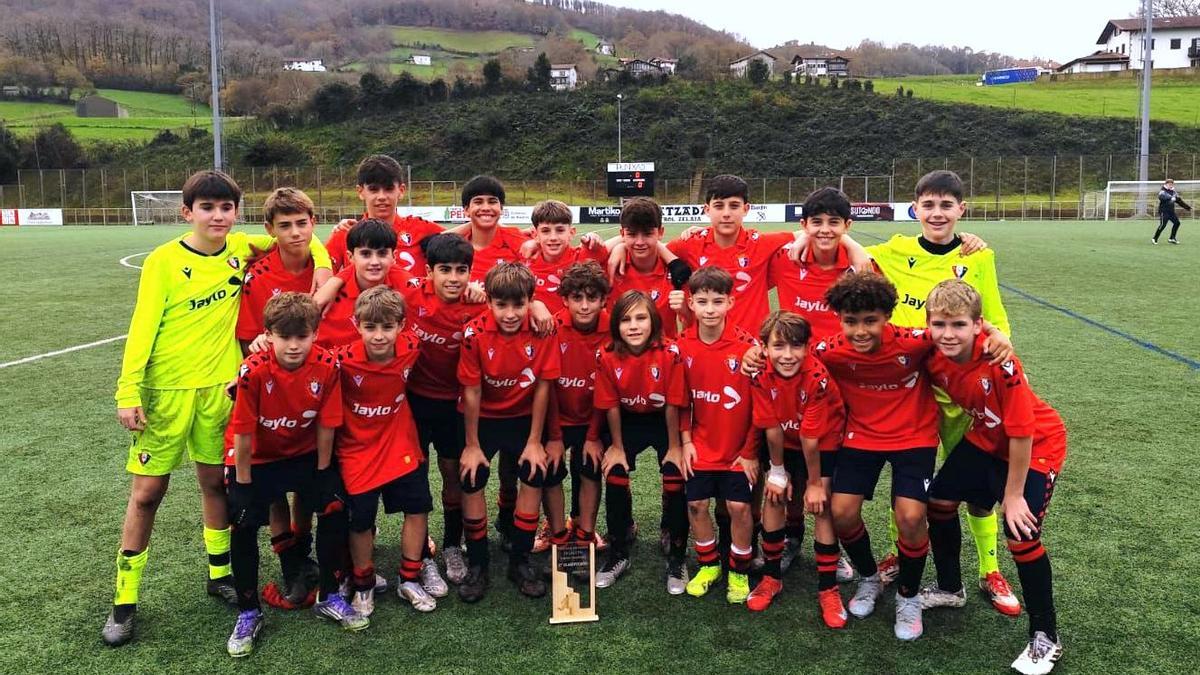 C.A. Osasuna vencedor del Torneo Solidario benéfico de Bera