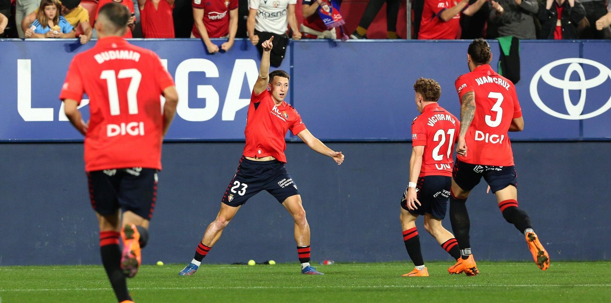 Fotos del Osasuna-Getafe en El Sadar