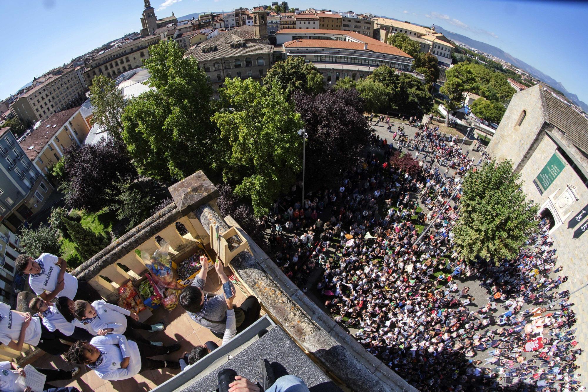 Fotos del chupinazo de San Fermín Txikito 2025